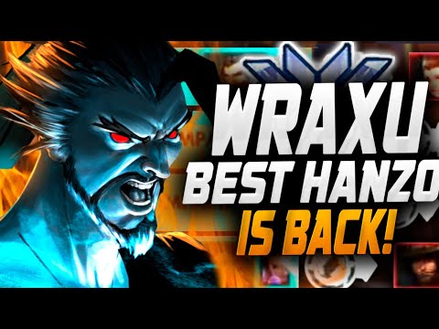 Wraxu Best Hanzo is Back and Dominating in ranked! [ Overwatch Season 31 Top 500 ]