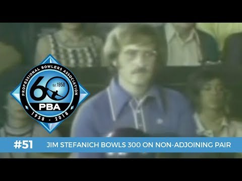 PBA 60th Anniversary Most Memorable Moments #51 - Jim Stefanich Bowls 3rd Ever Televised 300