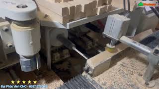 Máy khoan cấy sò tự động WM-3A | Đánh tubi, khoan, cấy ốc Woodmaster