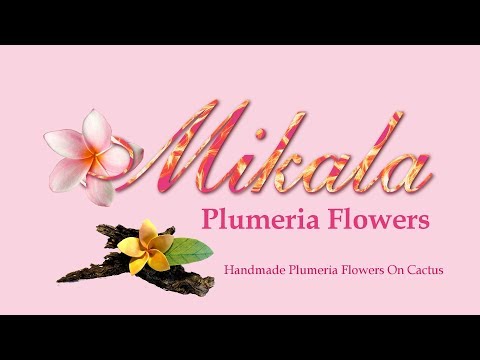 Plumeria Portal - Mikala Plumeria Flowers - Handmade Plumeria Flowers