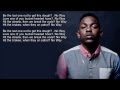 Kendrick Lamar Money Trees HD Lyrics 