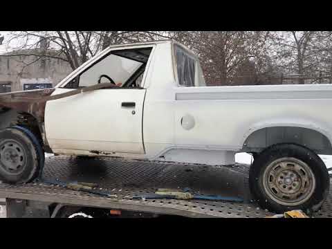 Garázsvideó 66. - Aleko pickup homokszórás után irány a karosszériás