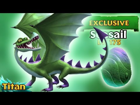 Seasail — Exclusive Windwalker Max Level 175, Titan Mode | Dragons: Rise of Berk