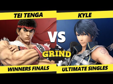 The Grind 186 Winners Finals - Tei Tenga (Ryu) Vs. Kyle (Chrom) Smash Ultimate - SSBU