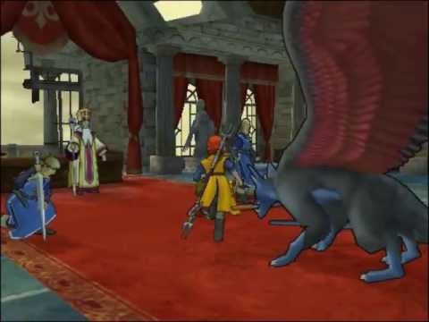181 Dragon Quest 8 Cutscene - Finding Evil Sir Leopold in the Lord High Priests Chamber