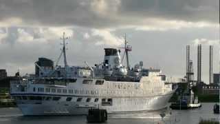 preview picture of video 'IJmuiden Cruiseschip Arion'