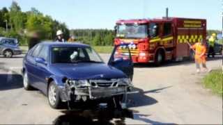 preview picture of video '120607 - Trafikolycka vid Sågvallen'