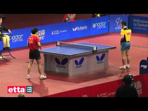 Ma Lin v Chen Qi China English Open ITTF Pro Tour Table Tennis Men's Final