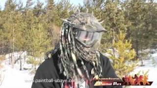 preview picture of video 'M134 gatling paintball handmade'