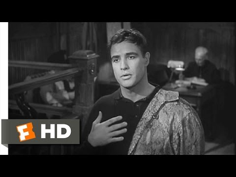 The Fugitive Kind (1/8) Movie CLIP - Snakeskin in Court (1959) HD