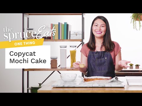 Easy Mochi Cake Recipe | One Thing by The Spruce Eats #BakeWithUs