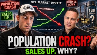 Population Crash Hits Housing Demand | GTA Sales Up Listings Down  138 Yorkville Rumours & Land Debt