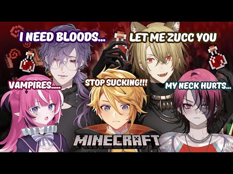 [MC ETERNAL 2] The vampires are going wild… they’re all getting zuccked dry by Zaddy and Uki 💀🩸