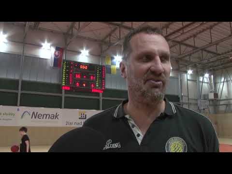 Žiarski juniori BK MŠK vs. Inter Bratislava