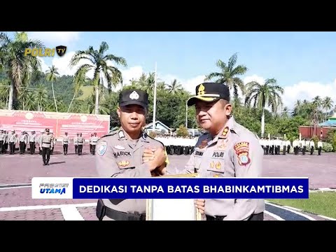 BRIPKA ABDUL HARIK TERIMA PENGHARGAAN KAPOLRES PARIGI MOUTONG ATAS DEDIKASI TANPA BATAS
