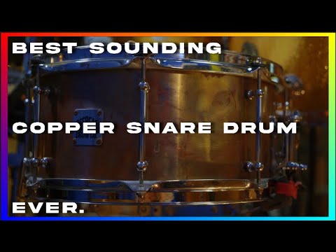 The BEST Sounding Copper Snare Drum! Offbeat Drum Co