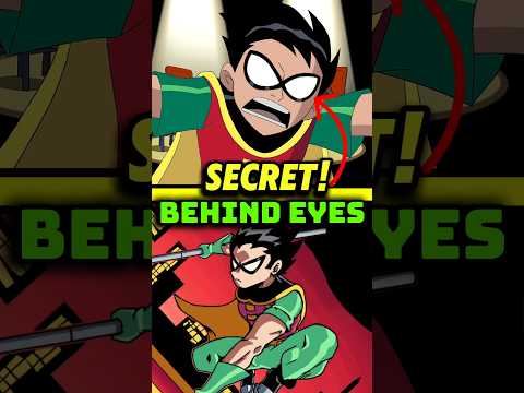 Did you know Robin’s eyes weren’t what we thought? #robin #titans #batman #superman #shorts #cyborg