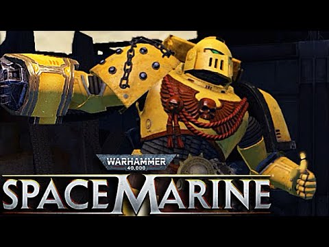 BEST MELEE WEAPON: Power Fist vs 400+ Orks! - Warhammer 40K: Space Marine | Augmented Mod