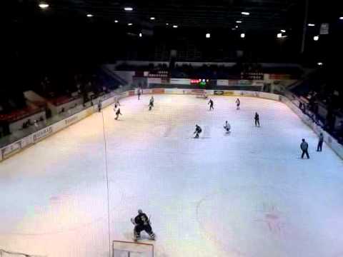 2.semifinále 1. ligy HC Olomouc - HC Slovan Ústečtí Lvi   5:1 , gól do prázné branky a oslavy