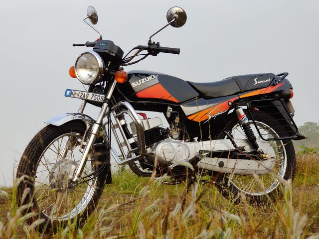 TVS Suzuki Samurai motorcycle beautifully restored in a video