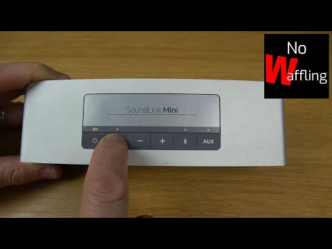 How to RESET Bose Soundlink Mini 1st Gen - Beginners guide