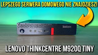 Lepszego domowego serwera nie znajdziesz! | Lenovo M920q Tiny