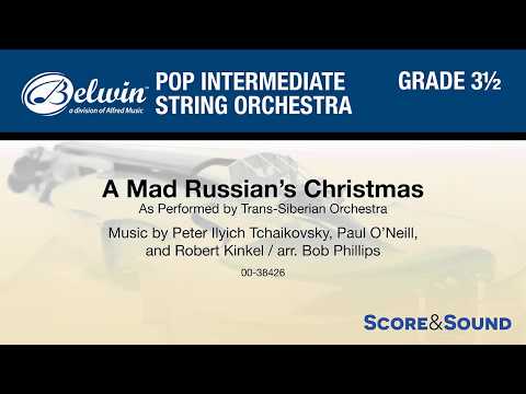 A Mad Russian's Christmas, arr. Bob Phillips – Score & Sound