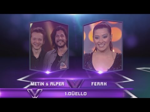 Metin & Alper vs. Ferah - Ve Kazanan 1. Tur 1. Düello