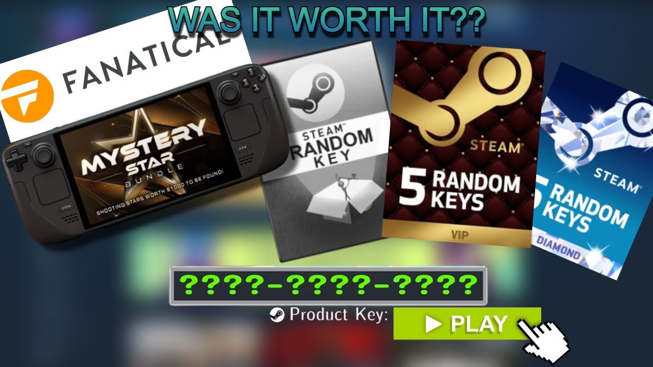 I Bought Random Steam Keys On Fanatical And You'll Never Believe What I Got...