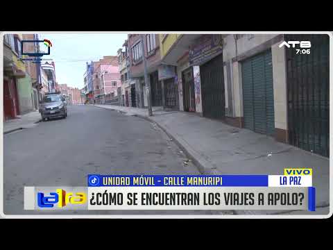 Mejoran las salidas a Apolo desde La Paz, aunque persisten dificultades en la carretera