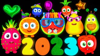 Funky Fruits Baby Sensory! - video 1 gameplay video by TechL, 148:25 duration