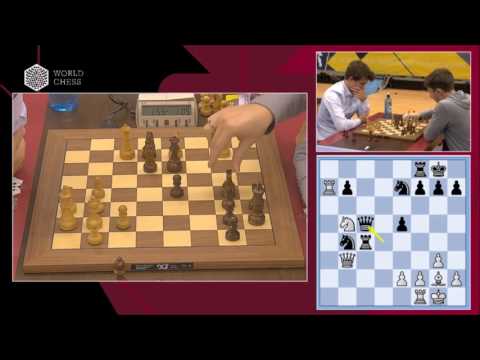 M. Carlsen - S. Karjakin. Blitz