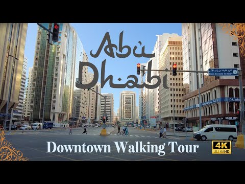 [4K] 🇦🇪 The REAL Abu Dhabi – Morning Walk Beyond the Luxury  🌇🏙️ (No Tourists!)