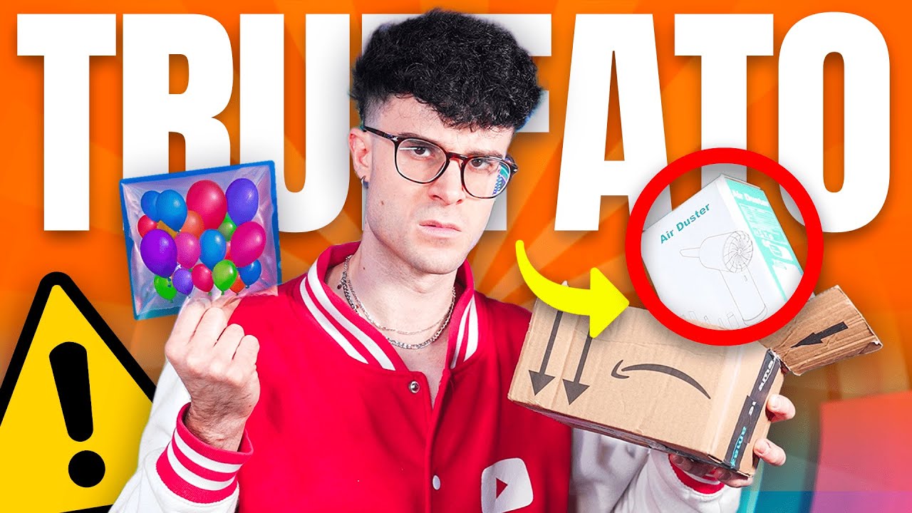 SONO STATO TRUFFATO DA AMAZON? 😤 NEL PACCO DOVEVA ESSERCI UNO SMARTPHONE e invece DEI PALLONCINI! 🤬