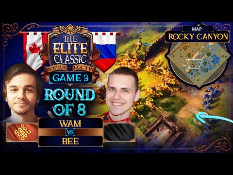 The Elite Classic: 3D!Bee vs Wam G3, Ro8 Bo5 | Age Of Empires 4