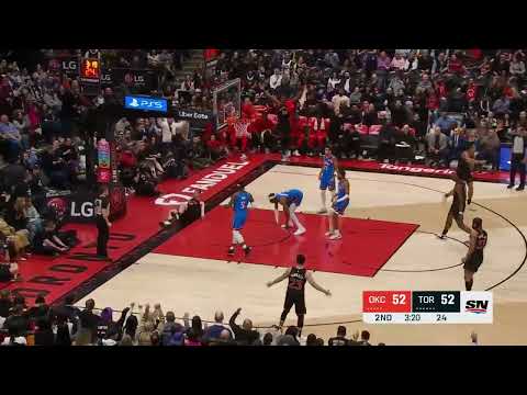 Jakob Pöltl one hand hammer