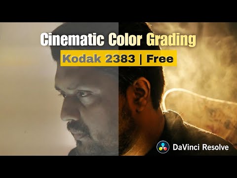 FREE Kodak 2383 PowerGrade: Cinematic Color Grading (DaVinci… - Partner