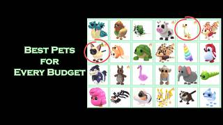 Adopt Me Investing Guide - Best Pets for EVERY Budget (Poor, Mid, Rich)