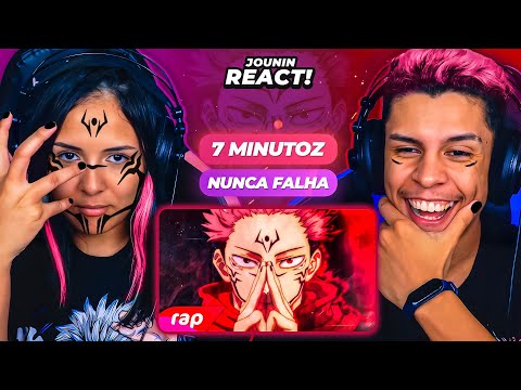Itadori Yuji and Sukuna's Rap - RECEPTACLE OF THE KING OF CURSES | 7 Minutoz | [Nerd Rap React] 🔥