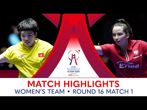Doo Hoi Kem (HKG) vs Katarzyna Wegrzyn (POL) | WT R16 - Match 1 | #ITTFWorlds2024