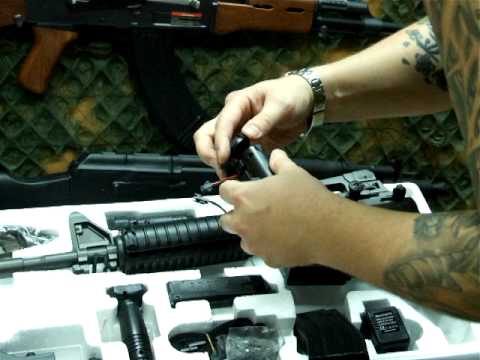 PREZENTACJA MODELU ASG M4A1 R.I.S (CH-3081A) - FIRMY DBOYI