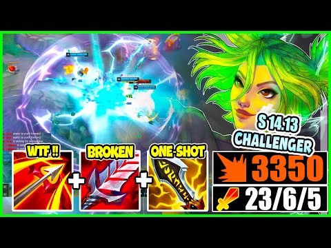 ZERI ADC S14.13 BUT BUILD IS BEING ABUSED FOR FREE WINS AND I SHOW YOU WHY… - league of legends