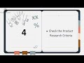 Product Research 