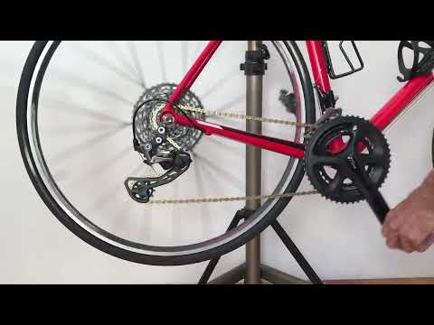 Easy climbing gears and faster downhill on road bike. Compact 50/34 & 10/42 cassette. (11/42, 11/36)