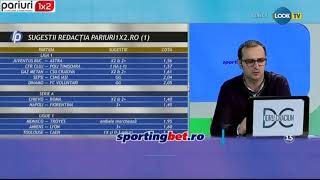 Sabin Pirvan, alaturi de Doru Craciun, la FACI PARIU: 25 de PONTURI + Bilete in cotele 2 si 5.30!