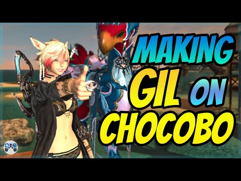 How To Make Gil Selling Chocobo Items - FFXIV