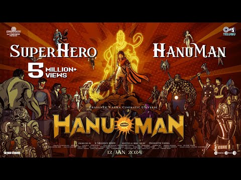 SuperHero HanuMan From HANU-MAN | Prasanth Varma | Teja Sajja | Anudeep Dev | Telugu New Song