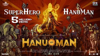 SuperHero HanuMan From HANU-MAN |Prasanth Varma|Teja Sajja|Anudeep Dev|Veda Vagdevi|Prakruthi|Mayukh