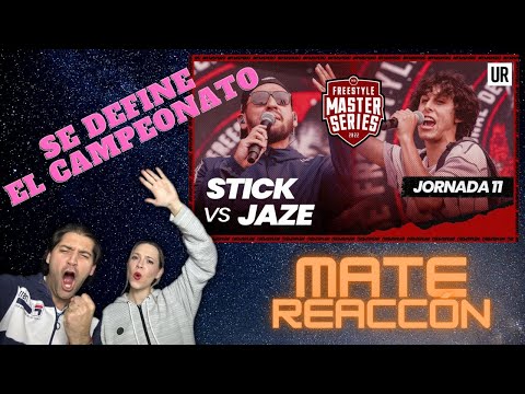 MATE-REACCIÓN A "#Jaze vs #Stick" *SE DEFINE LA FMS PERU*  / Flor y Mati reaccionan