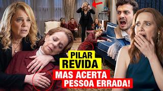 QUEM AMA CUIDA - Capítulo de hoje 26/10 SEGUNDA - Pilar REVIDA, mas ACERTA PESSOA ERRADA e se lasca!